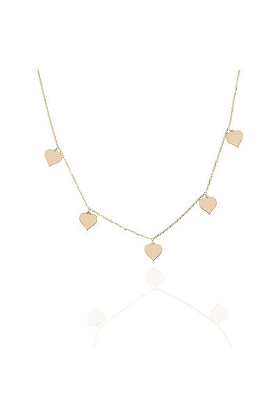 Unika Lant aur 14K Necklace Heart