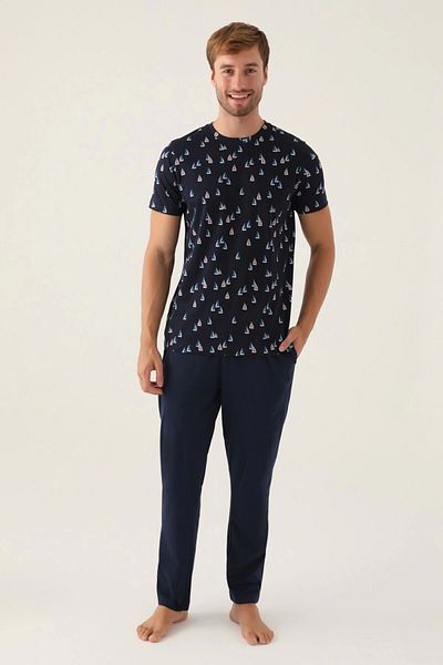 Arnetta Father Son Double Suit - Navy Blue
