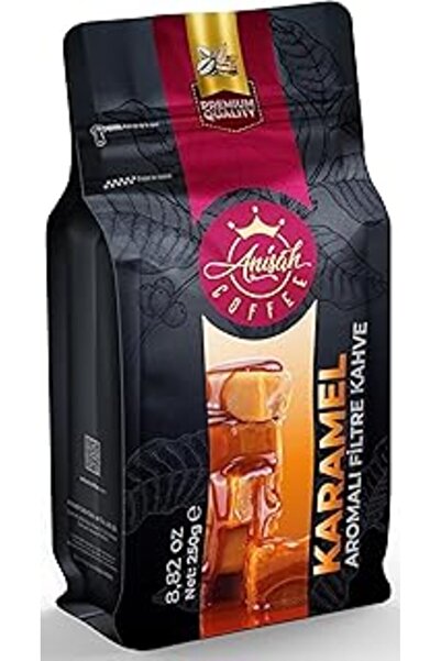 Generic Brand قهوة أنيساه بنكهة الكراميل، قهوة مفلترة مطحونة 250 جرام