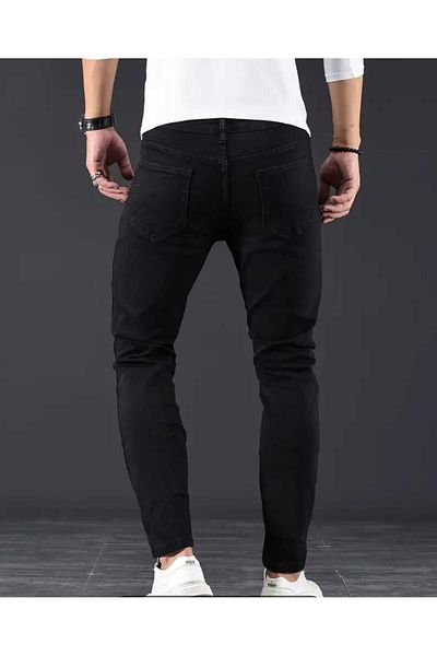 KING SEZAR Ανδρικό Slim Fit Lycra Stretchy Jeans Ανδρικό τζιν παντελόνι