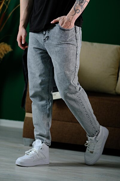 since 1990 man بنطلون جينز بطول الكاحل من مانجريكو بوي فريند