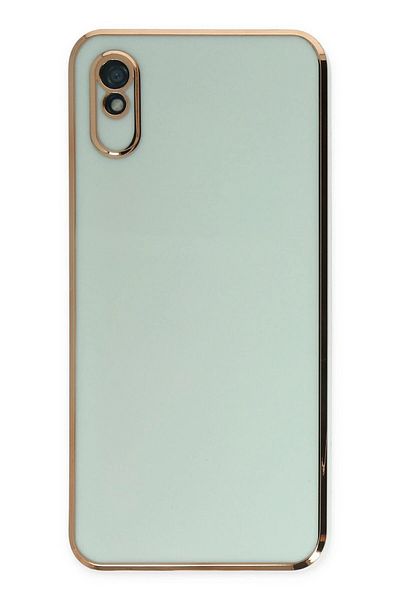 CepteToptan جراب هاتف Xiaomi Redmi 9A من السيليكون - أخضر فاتح - MKİ8567-7428