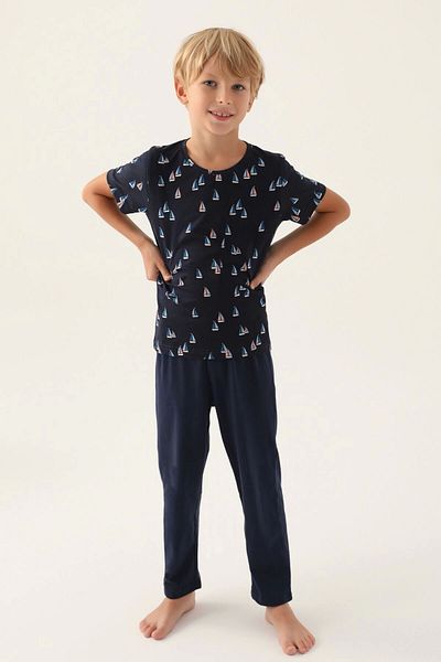 Arnetta Father Son Double Suit - Navy Blue