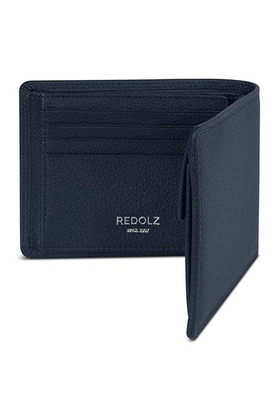 REDOLZ Leather Essentials QF wallet RFID leather 12 cm fold-out