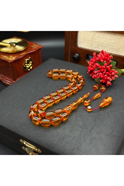 Sabır Taneleri Blok Zar Kehribar,Usta İşçilik Zar Kehribar