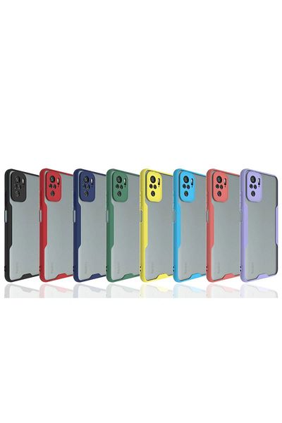 CepteToptan جراب هاتف Xiaomi Redmi Note 10 من السيليكون البلاتيني - أخضر - MKİ5245-3866