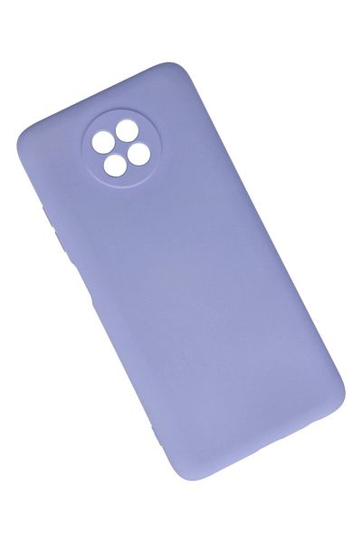 CepteToptan حافظة هاتف Xiaomi Redmi Note 9 5G مصنوعة من السيليكون المخملي الداخلي - أرجواني - MKİ4641-4915