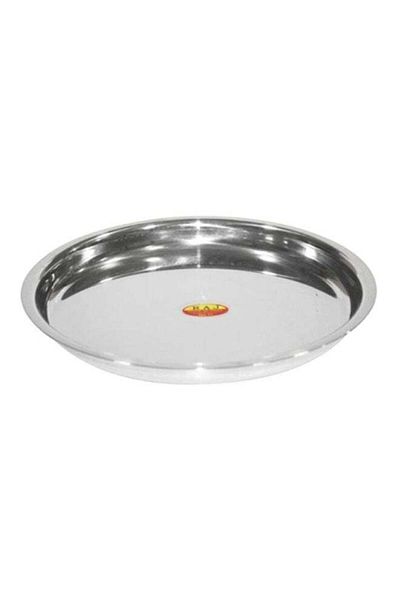 RAJ Stainless Steel Plate Silver