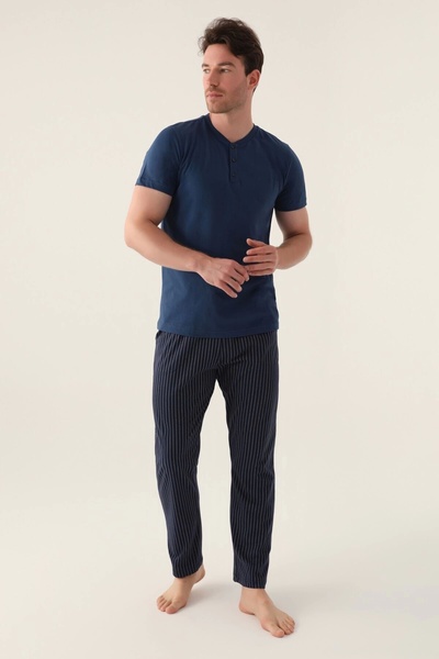 Arnetta Men's Double Set - Dark Indigo