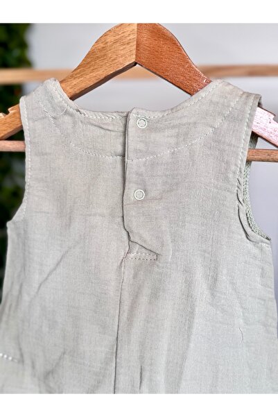 KapsülBebek 100% Cotton Summer Baby Dress – One-Piece Casual Baby Girl Dress