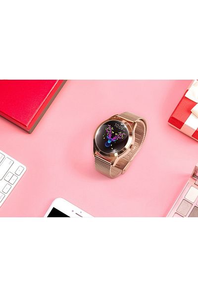 İSP Smartwatch "ISP SMARTFIT for Valentine's", anti-lost function, heart rate monitoring, sedentary reminder