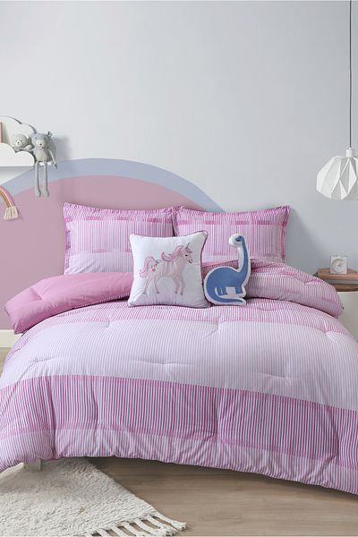 Bee Home Bed and Bath Max | 5 Pieces Full Comforter Set - 219 X 193 Cm
