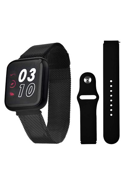 İSP Ceas SmartWatch LikeSmartFiT Prestige Deluxe Edition, Full Touch, 1.3" IPS HD Display, Notificari, M