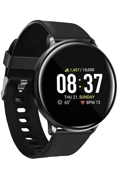 İSP LikeSmartFiT ConnectForce SmartWatch, 1.22" Touch HD Display, Notifications, Heart Rate Monitoring