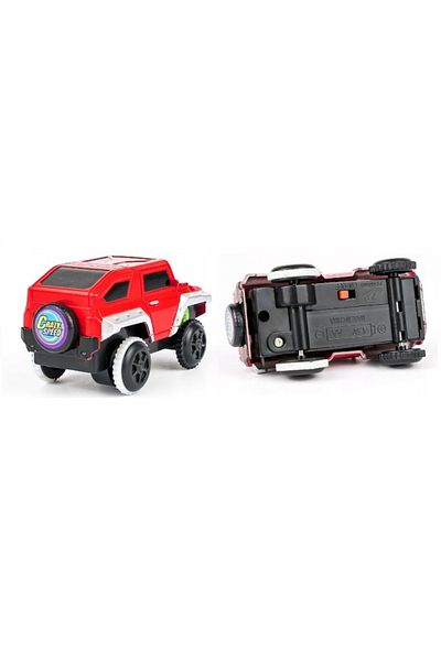 İSP Circuit XXL Masinuta Electrica "Mini CARtoon" cu Pista de Mare Viteza pentru Masini, Pod Iluminat, P