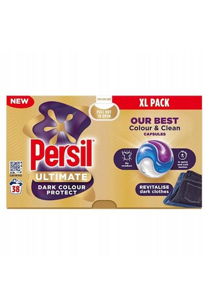 Persil Detergent De Rufe Capsule Ultimate Dark Colour Protect, 38buc
