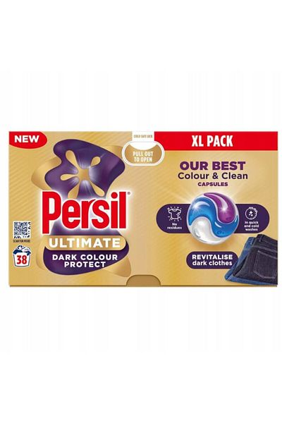 Persil Detergent De Rufe Capsule Ultimate Dark Colour Protect, 38buc