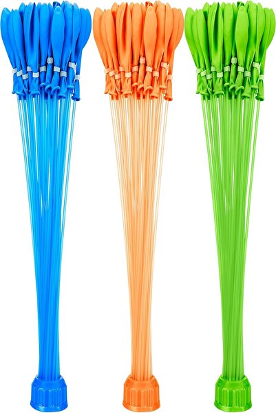 Hyd 222 Pieces Toy Water Balloon with Water Filling Apparatus Party Entertainment Outdoor Toy