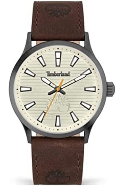 Timberland Men's Analogue Quartz Watch with Leather Strap TDWGA2152004