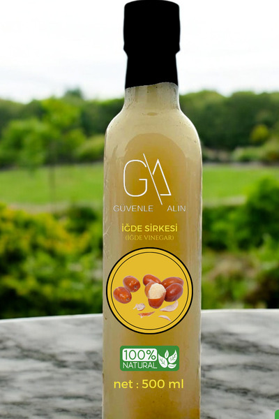 GÜVENLE ALIN DOĞAL EV YAPIMI KATKI MADDESİZ İĞDE SİRKESİ 500 ML