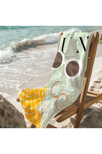 SWARIUS Adult Unisex 70X150Cm Summer Patterned Beach Towel - Bath Towel - Sea Towel