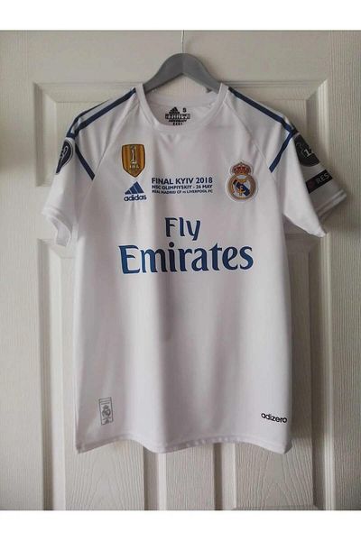 yenteks Sergio Ramos Real.Madrid.2018 Τζέρσεϊ για ενήλικες σεζόν