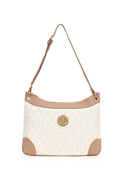 Pierre Cardin Ecru Women's Shoulder Bag 05Po25Y906
