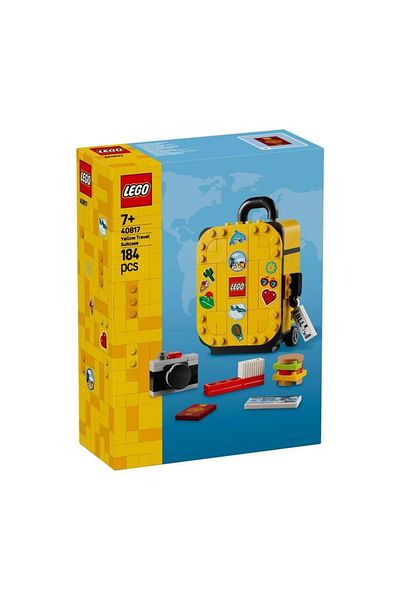 LEGO 40817 Yellow Travel Suitcase