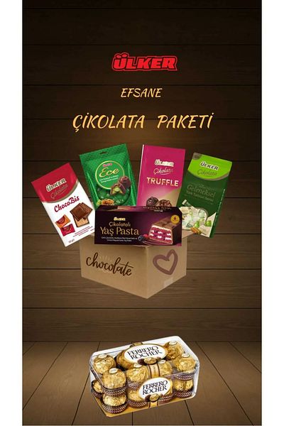 Ülker Legendary Chocolate Pack 6 Pieces Mix