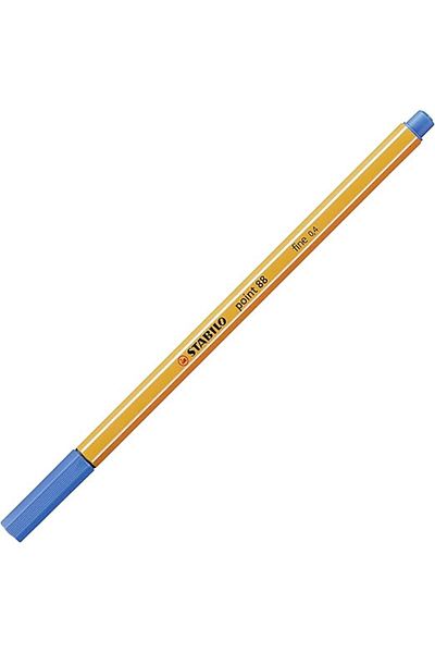 Stabilo - Fine Felt Tip Pen - Point 88 - Dark Blue