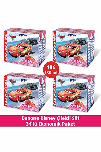 Danone Disney Çilekli Süt 24 X 180 ML