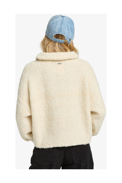 BİLLABONG Lost Heaven - Pulover cu jumătate de fermoar pentru femei