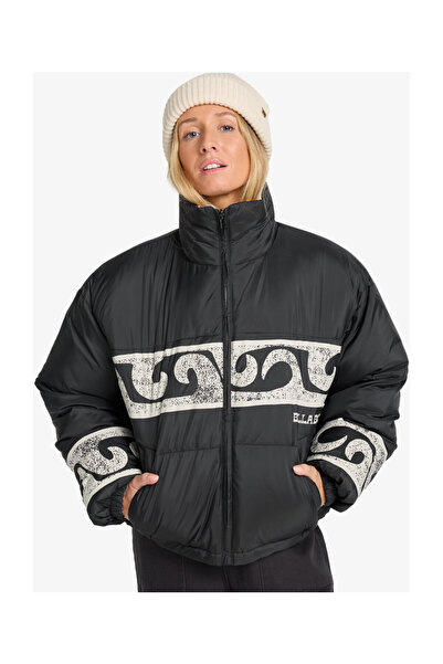 BİLLABONG Hřejivá prošívaná bunda - oboustranná dámská péřová bunda