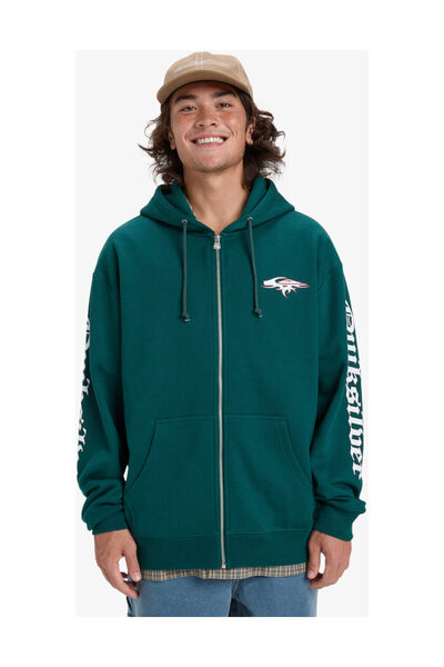 Quiksilver Old English – Zip-Through-Hoodie für Herren