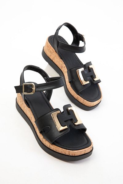 SOHO Black Women's Sandals 20739