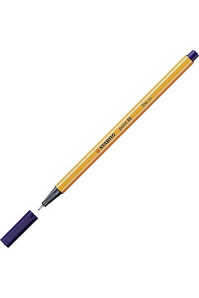 Stabilo - Fine Felt Tip Pen - Point 88 - Midnight Blue