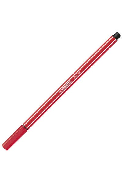 Stabilo - Felt Tip Crayons - Pen 68 - Red
