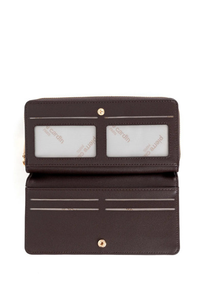 Pierre Cardin Gold Monogram Women's Wallet 06Pc24K2707