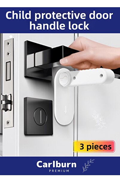 Carlburn Περιστρεφόμενη κλειδαριά παιδικής προστασίας 180 μοιρών - Λαβή πόρτα...