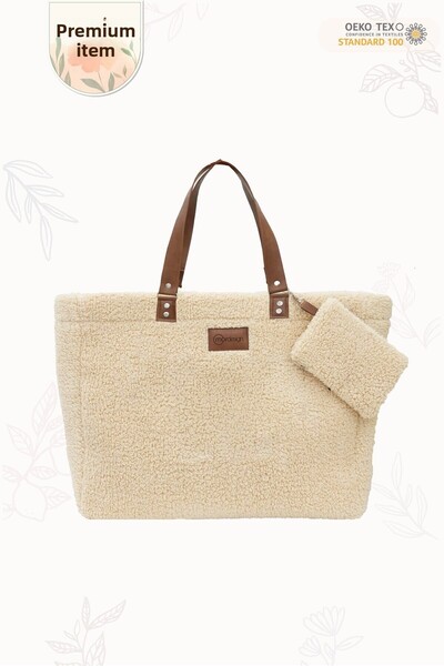 mordesign XL Large Size Teddy Bag - Mother Baby Care Bag, Wallet Gift, Morteddy Series