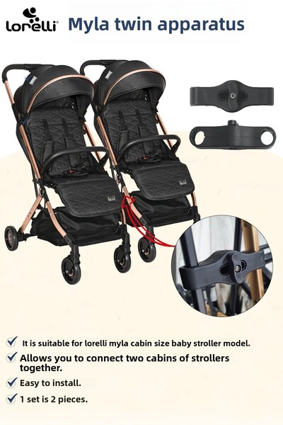 LORELLİ Lorelli Myla Cabin Baby Stroller Twin Attachment