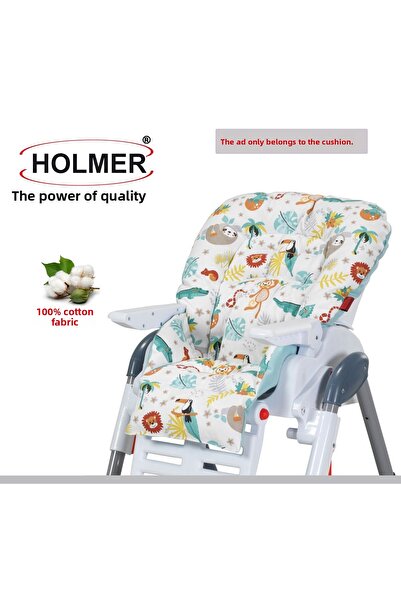 Holmer Water Green Organic High Chair - Cushion and Cover (Without Belt Hole)