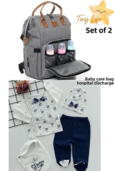 sahra bebek حقيبة أطفال TinyLife مقاومة للبقع ومقاومة للماء مع حجرة حرارية وم...