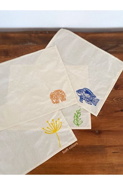 Soft Colours Pack of 4 100% Cotton Washable Printed School Nutrition Diapers ...