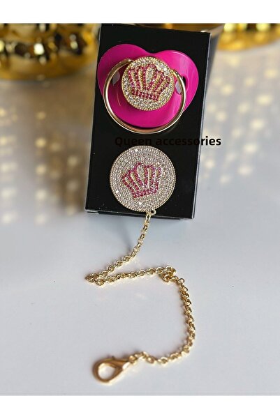 QUEEN AKSESUAR مجموعة شماعات الأميرة الفاخرة المستوردة من حجر الكريستال للفتي...