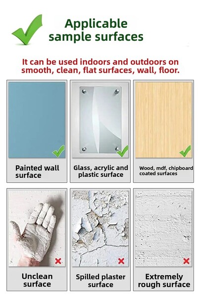 Kt Grup - Door Sticker - Watercolor Tropical Safari Animals Kids Room Door Sticker Set