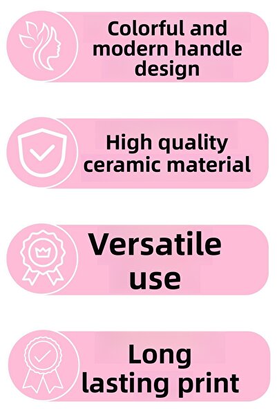 giftkonsept Read Books and Coffee No:2 Printed Orange D Mug with Handle