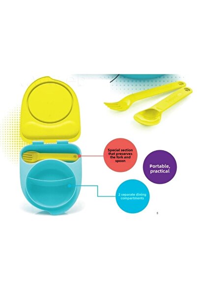 Tupperware Lunch Box Fork+spoon