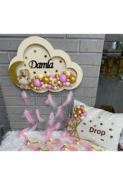 Neşeli Atölye وسادة تزيين باب الطفل الفقاعي