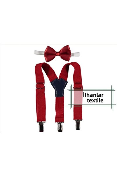 İLHANLAR 23 April 19 May 29 October Reading Day Red Bow Tie Trouser Suspender...